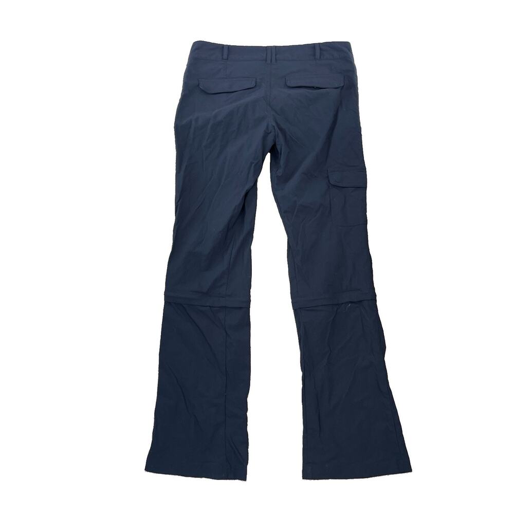 REI Women Pants 6 Convertible Blue UPF 50+ Outdoor Hiking 32 Inseam 61-22
